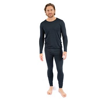 Leveret Mens Two Piece Thermal Pajamas