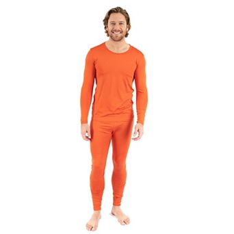 Leveret Mens Two Piece Thermal Pajamas