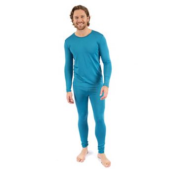 Leveret Mens Two Piece Thermal Pajamas