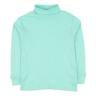 Leveret Kids Turtleneck Classic Solid Color