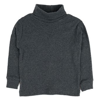 Leveret Kids Turtleneck Classic Solid Color