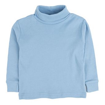 Leveret Kids Turtleneck Classic Solid Color