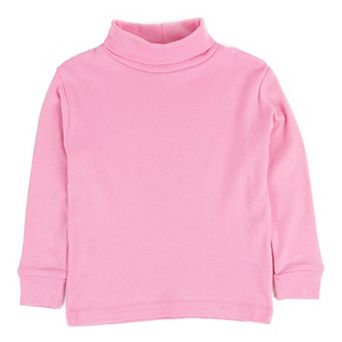 Leveret Kids Turtleneck Classic Solid Color