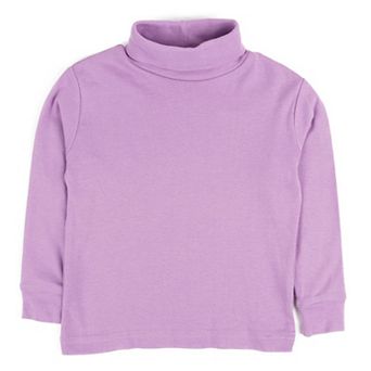 Leveret Kids Turtleneck Classic Solid Color