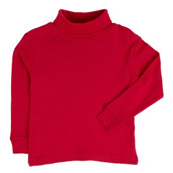 Leveret Kids Turtleneck Classic Solid Color