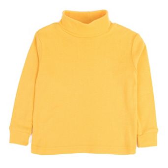 Leveret Kids Turtleneck Classic Solid Color