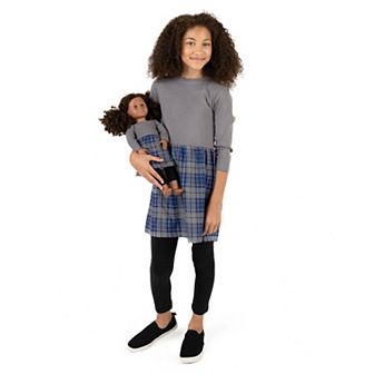 Leveret Big Girls And Doll Skirt Dress