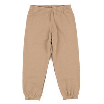 Leveret Kids Sweatpants Neutral Solid Color