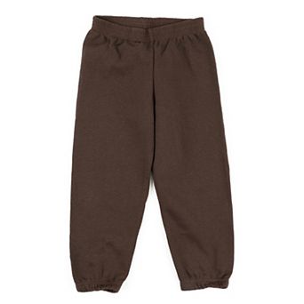 Leveret Kids Sweatpants Neutral Solid Color