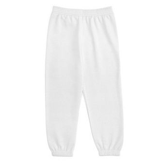 Leveret Kids Sweatpants Neutral Solid Color