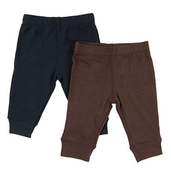 Leveret Baby Navy Crawling Pant and Colored Legging