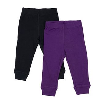 Leveret Baby Navy Crawling Pant and Colored Legging