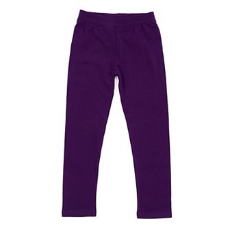 Leveret Girls Legging Boho Solid Color