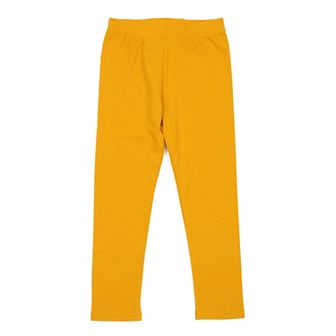 Leveret Girls Legging Boho Solid Color