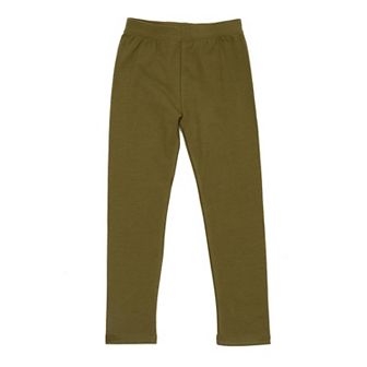 Leveret Girls Legging Boho Solid Color