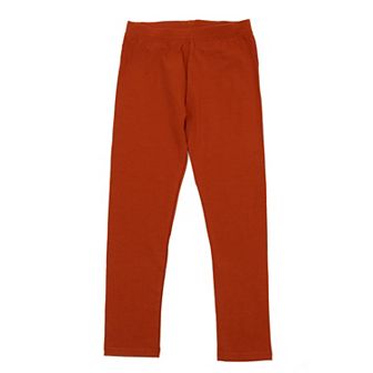 Leveret Girls Legging Boho Solid Color