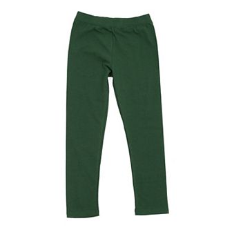 Leveret Girls Legging Boho Solid Color