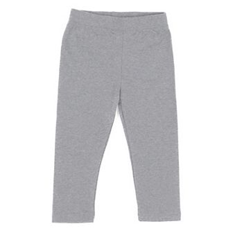 Leveret Girls Legging Neutral Solid Color