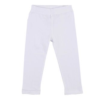 Leveret Girls Legging Neutral Solid Color