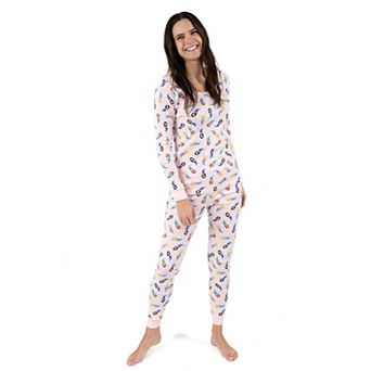 Leveret Womens Two Piece Cotton Pajamas Mermaid