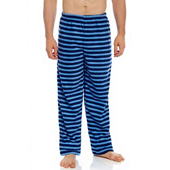 Leveret Mens Fleece Pants Striped