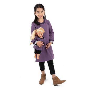 Leveret Big Girls And Doll Sweat Dress