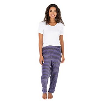 Leveret Womens Fleece Pants Striped
