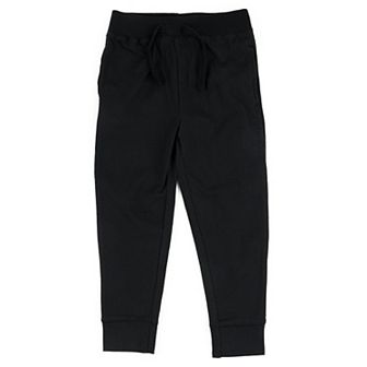 Leveret Kids Drawstring Pants Neutral Solid Color