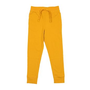 Leveret Kids Drawstring Pants Boho Solid Color