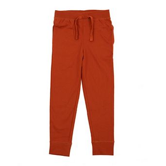 Leveret Kids Drawstring Pants Boho Solid Color