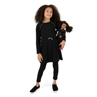 Leveret Girls and Doll Bow Tie Dress