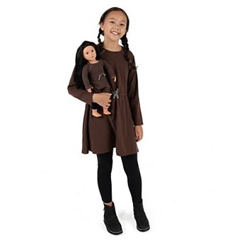 Leveret Girls and Doll Bow Tie Dress