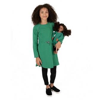 Leveret Girls and Doll Bow Tie Dress