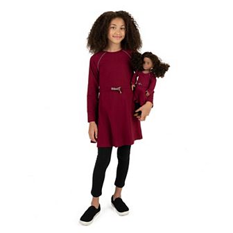 Leveret Girls and Doll Bow Tie Dress