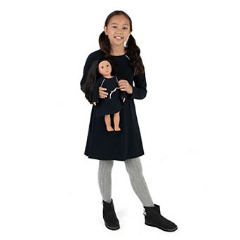 Leveret Girls and Doll Bow Tie Dress