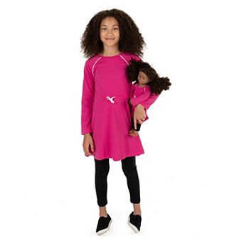 Leveret Girls and Doll Bow Tie Dress