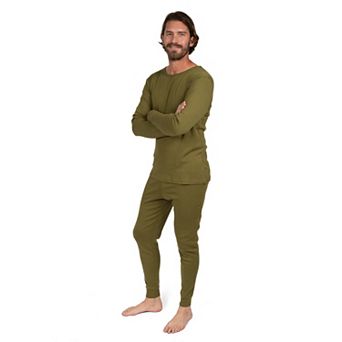Leveret Mens Two Piece Cotton Pajamas Boho Solid Color