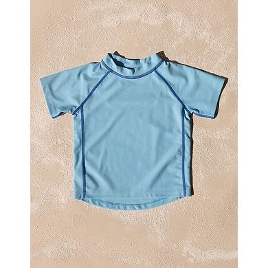 Leveret Kids Short Sleeve Rash Guard