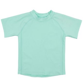 Leveret Kids Short Sleeve Rash Guard
