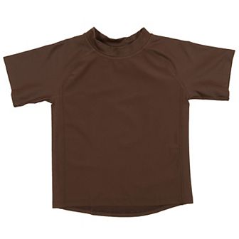Leveret Kids Short Sleeve Rash Guard