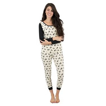 Leveret Womens Two Piece Cotton Pajamas Panda