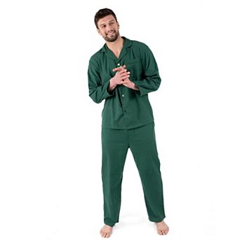 Leveret Mens Two Piece Flannel Pajamas