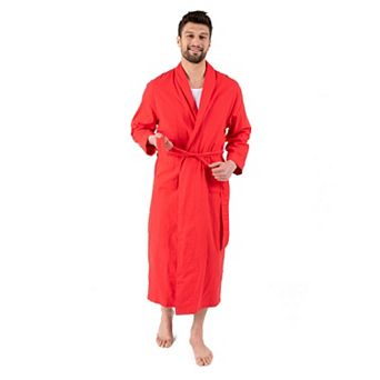 Leveret Mens Flannel Robe