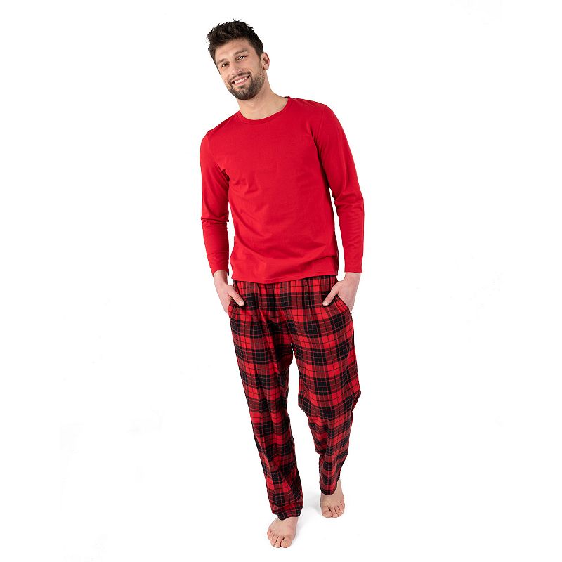 Kohls mens flannel online pajamas