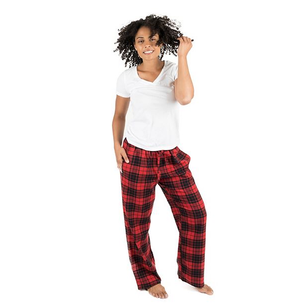 Womens Flannel Pajama Pants-Plaid Lounge Pants, Cotton Blend Pajama Bottoms  : : Clothing, Shoes & Accessories