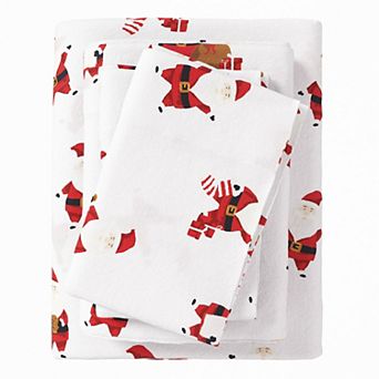 Madelinen Turkish Cotton Printed Flannel Premium Sheet Set