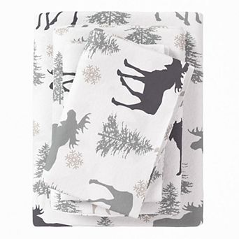 Madelinen Turkish Cotton Printed Flannel Premium Sheet Set