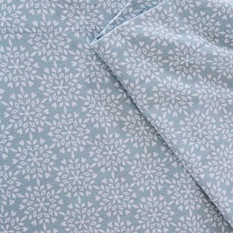 Madelinen Turkish Cotton Printed Flannel Premium Sheet Set
