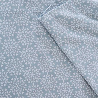 Madelinen Turkish Cotton Printed Flannel Premium Sheet Set