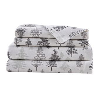 Madelinen Turkish Cotton Printed Flannel Premium Sheet Set